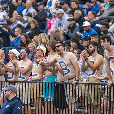The Bod Squad has a membership of hundreds of Washburn students, who cheer on the Ichabods at home sporting events.